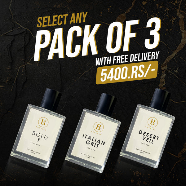 Pack of 3 | Select Any Perfume